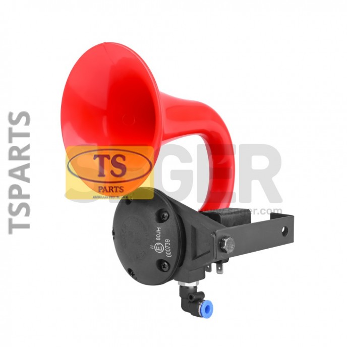 84JH   SEGER ΤΕΝΟΡΟΣ ΑΕΡΟΣ 12V/24V 84JH  AIR HORNS AIR HORN WITH BLACK PLASTIC PIPE - 12V OR 24V. COMPRESSED AIR HORN COMPLETE WITH ELECTRIC VALVE, INSTALLATION  ΚΛΑΞΟΝ ΤΕΝΟΡΑΚΙΑ ΑΕΡΟΚΟΡΝΕΣ