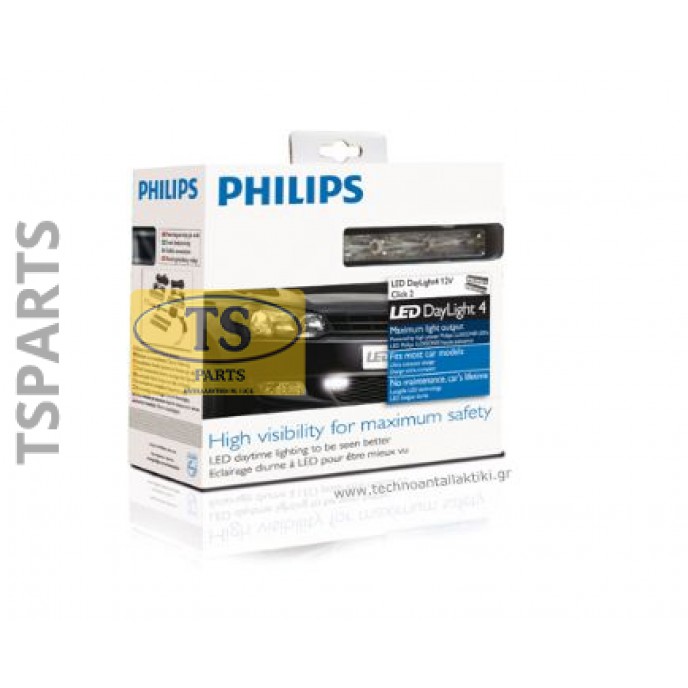 Philips LED DayLight 4 - 6.000°K Hight visibility for maximum sa PHILIPS