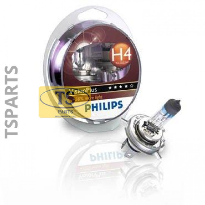 Philips Vision Plus +50% H4 PHILIPS