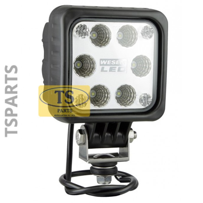 LED5F.47900  WESEM LED1F ΦΑΝΟΣ ΕΡΓΑΣΙΑΣ LED LED work lamps 12-48V - 1500lm - 2500lm  Dimensions: 100 x 100  IP Rating: IP68, IP69K  Correct polarity required. Permissible power supply voltage of 12V-24V LED module is 10-30V DC.  ΦΑΝΟΙ