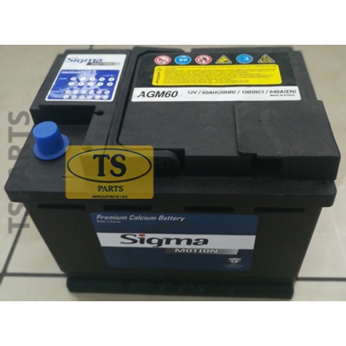 SIGMA ΜΠΑΤΑΡΙΑ 12V 70A 760A ΔΕΞΙΑ SIGMA BATTERIES